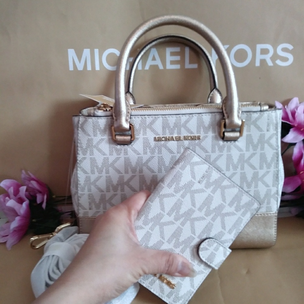 NWT Michael kors purse bag crossbody w/ wallet set - Picture 8 of 8